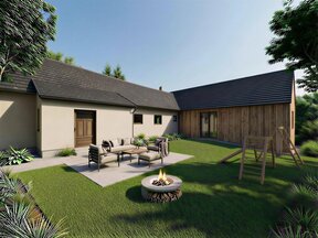 Prodej domu s velkou stodolou, další stavební pozemek jako bonus - Staré Nechanice